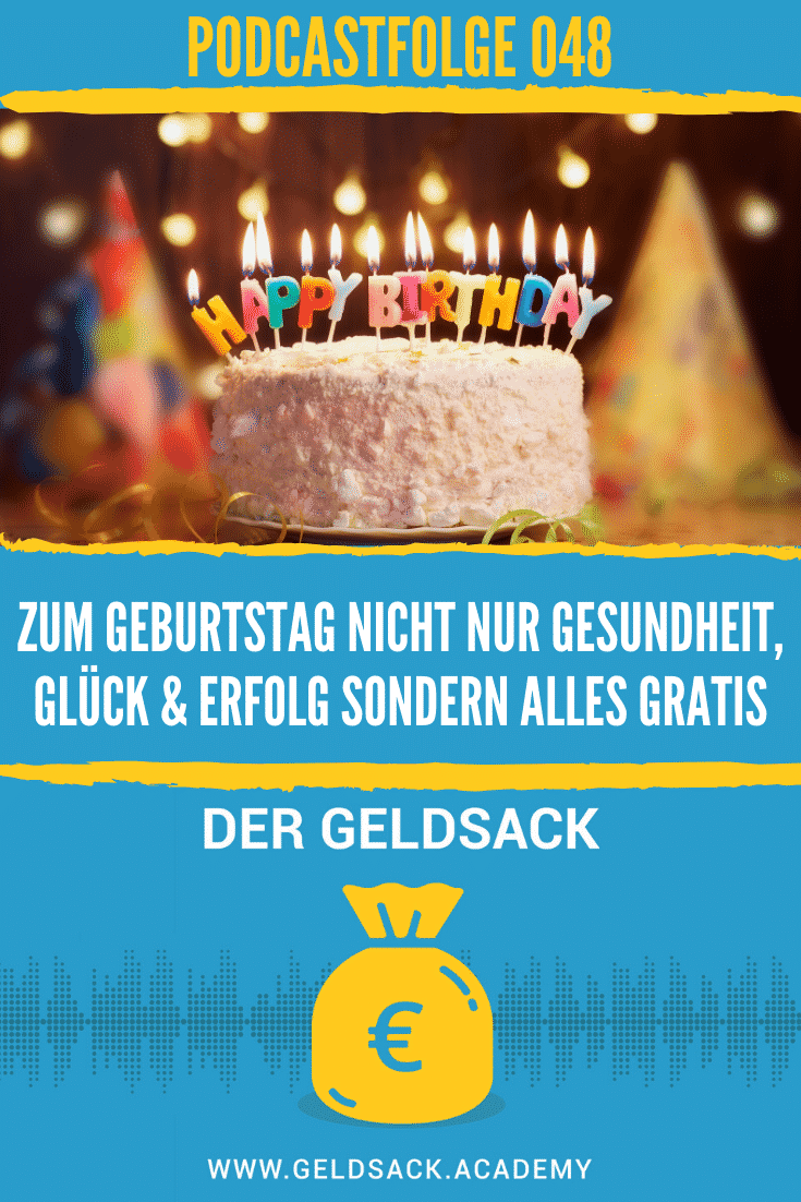 gratis Geschenke zum Geburtstag